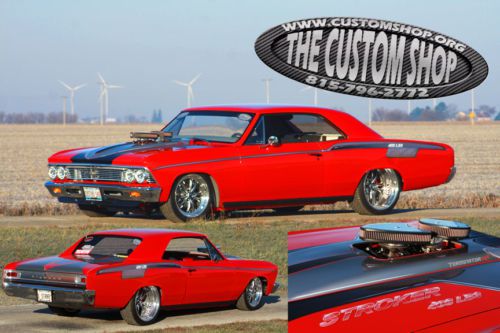 1966 Chevelle ProTouring Custom New Paint and Int. Restored Show ready, image 2