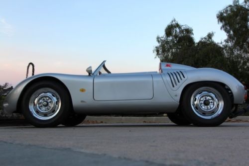 1957 porsche rsk spyder 2,000 miles since built built 1835cc speedster 356 550