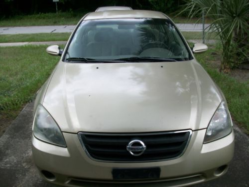 2003 nissan altima base sedan 4-door 2.5l non smoking / no reserve