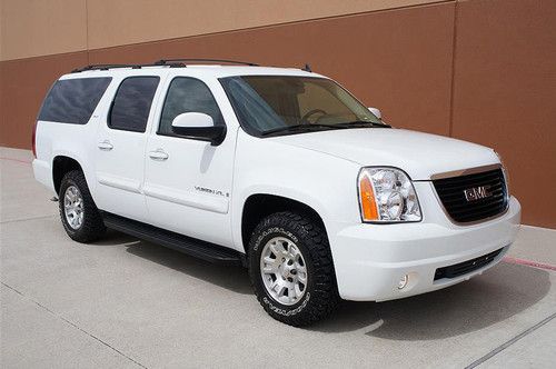 07 gmc yukon k1500 xl 4x4 slt 5.3l v8 navi tv/dvd 3rd row seat 1owner