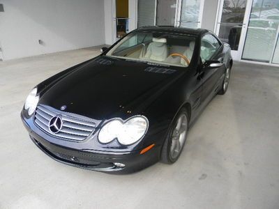 2004 mercedes-benz sl500 clean low miles nav covertible