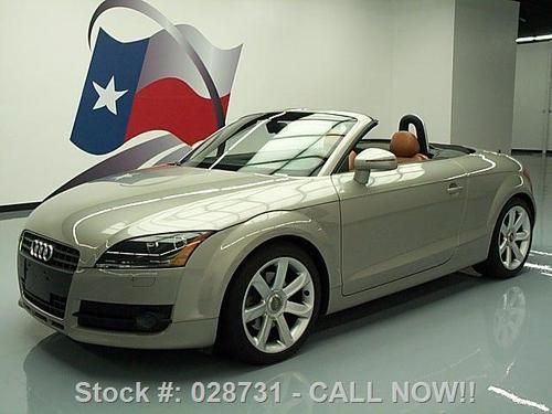 2008 audi tt 2.0t roadster turbo heated leather 63k mi texas direct auto