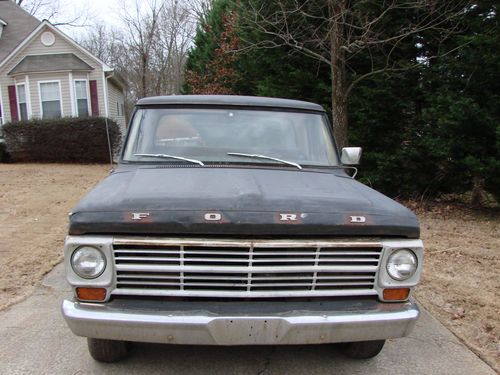 1969 f-100 short bed p/u f100 truck