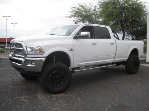 Bada$$ lifted 2014 ram 3500 crew lwb cummins laramie 4x4 on 37&#039;s ***amazing!!***