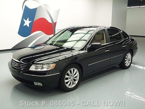 2006 hyundai azera limited sunroof htd leather wood 65k texas direct auto