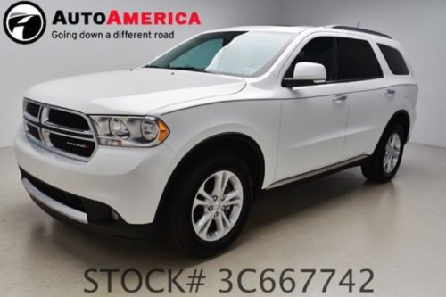 2013 dodge durango crew 19k low miles rearcam nav sunroof aux one 1 owner