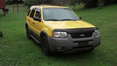 Ford escape 4x4