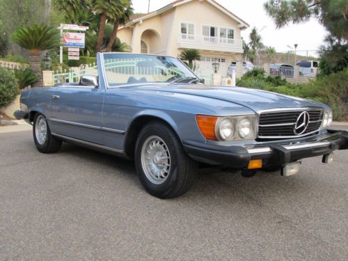 Mercedes benz 450 sl 1974 450sl super clean 450 sl roadster hard/soft top 107sl