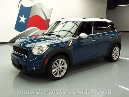 2012 mini cooper countryman s turbocharged auto 12k mi texas direct auto