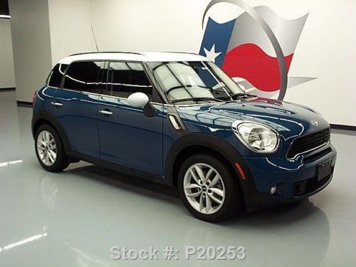 2012 MINI COOPER COUNTRYMAN S TURBOCHARGED AUTO 12K MI TEXAS DIRECT AUTO, US $23,780.00, image 3