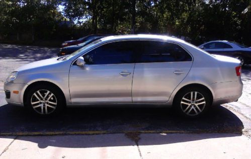 Silver 4 door sedan