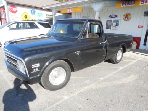 1968 chevy c10 short box 1/2 ton 350 v8 automatic street rod 1972 grill