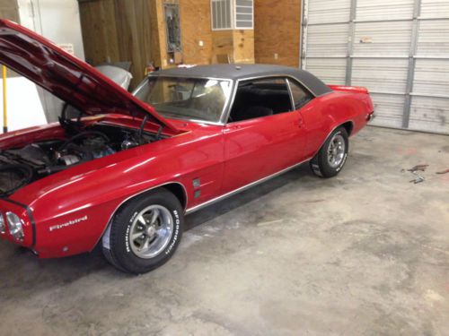 1969 pontiac firebird 400 6.6l 90% restored project numbers match no reserve