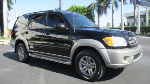 Gorgeous black sequoia limted florida vehicle extra-clean not too many around!!!