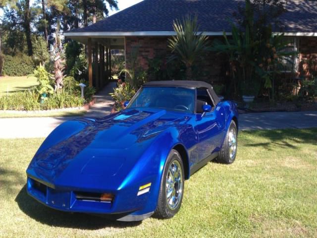 Chevrolet corvette custom