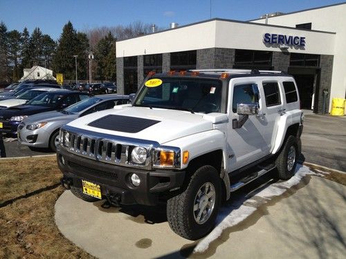 2007 hummer h3 x sport white