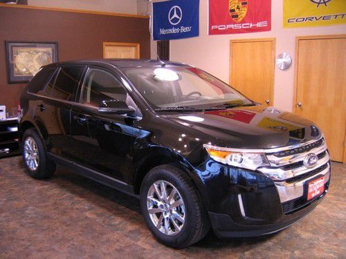 2012 ford edge limited 4x4 sony sync chrome heated leather rear cam 2011 call us