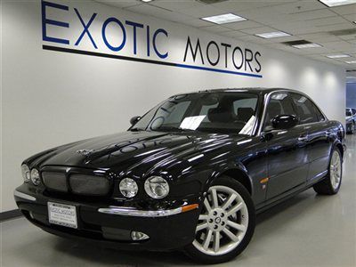 2005 jaguar xjr! supercharged! blk nav xenons htd-sts alpine cd-6 only 39k miles