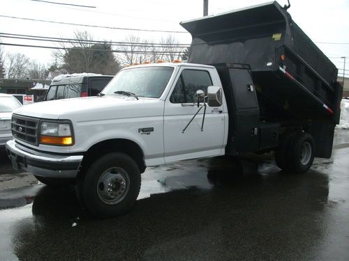 1997 ford f450 superduty dump truck powerstroke diesel