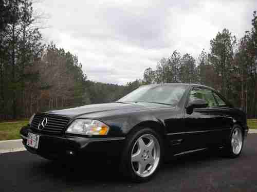 Mercedes-Benz SL500 Sport Roadster Convertible 5.0L Black & Tan Beauty! 63k! AMG, image 2