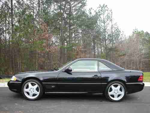 Mercedes-Benz SL500 Sport Roadster Convertible 5.0L Black & Tan Beauty! 63k! AMG, image 3