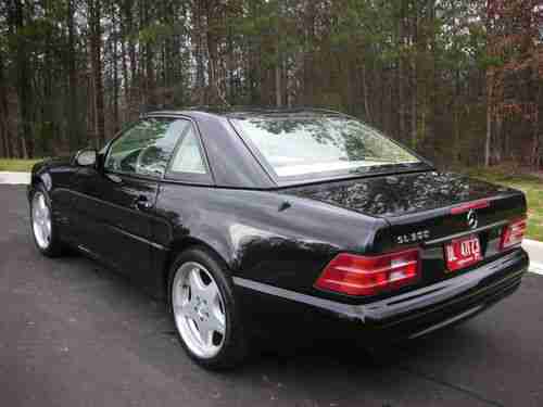 Mercedes-Benz SL500 Sport Roadster Convertible 5.0L Black & Tan Beauty! 63k! AMG, image 4