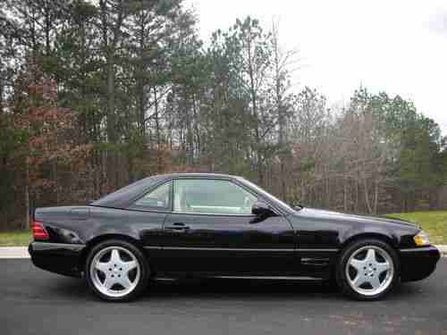 Mercedes-Benz SL500 Sport Roadster Convertible 5.0L Black & Tan Beauty! 63k! AMG, image 7