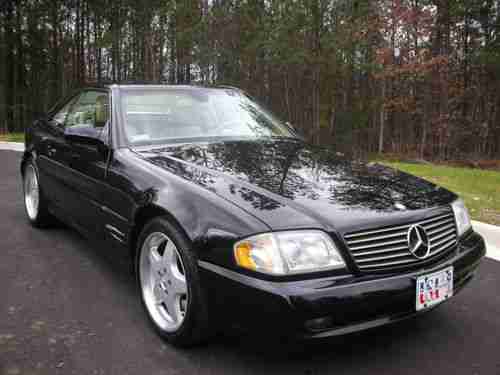 Mercedes-Benz SL500 Sport Roadster Convertible 5.0L Black & Tan Beauty! 63k! AMG, image 8