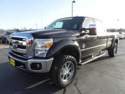 2012 ford f350 lariat  fx4 diesel 6.7l nav  moonroof keyless entry