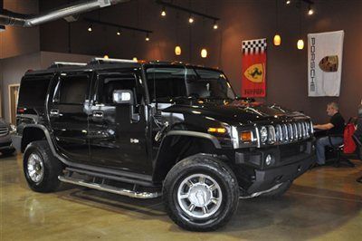 H2*chrome wheels*heated seats*sun roof*side steps*luggage racks*