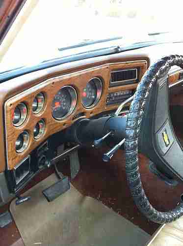 1977 Chevrolet (Chevy) Blazer K5 4x4, Blue/Gray, image 6