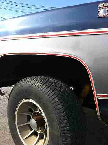 1977 Chevrolet (Chevy) Blazer K5 4x4, Blue/Gray, image 11