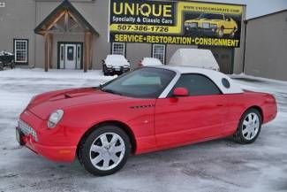 2002 ford thunderbird w/hardtop premium, trades/offers?