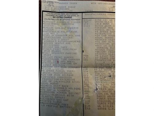 1987 Dodge Trucks, US $25,000.00, image 21