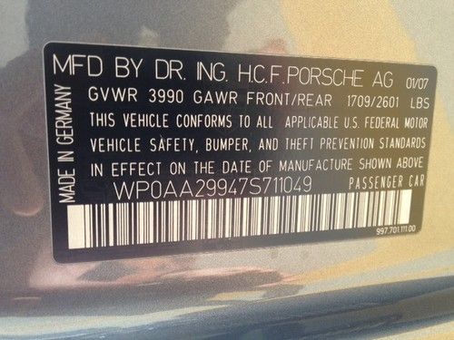 2007 Porsche 911 2dr Cpe Carrera Coupe 997 2-door low miles clean carfax, US $43,500.00, image 10