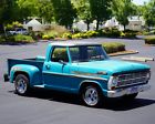 1969 ford f-100 original reef aqua paint short bed stepside freeway flyer