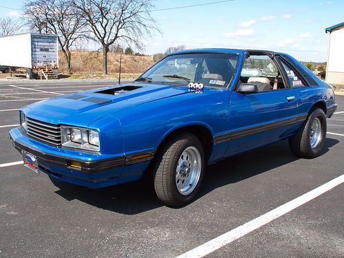 1981 mercury capri gs hatchback 3-door 5.0l 306ci t-top racecar