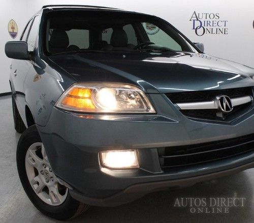 We finance 2005 acura mdx touring 4wd 3rows 6cd sdeairbags htdsts mroof roofrack