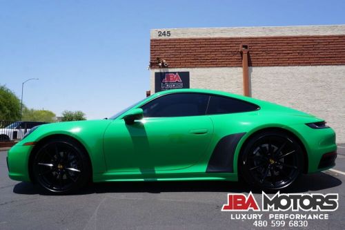 2021 Porsche 911 2021 Carrera Coupe Python Green Carbon Fiber Roof, US $109,999.00, image 4
