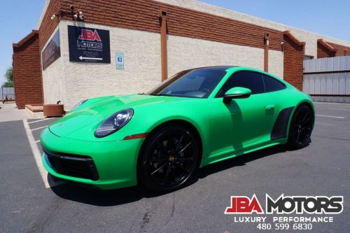2021 Porsche 911 2021 Carrera Coupe Python Green Carbon Fiber Roof, US $109,999.00, image 6