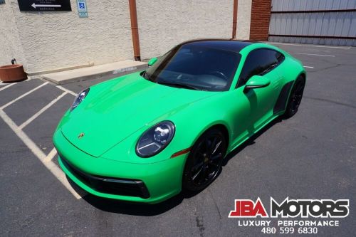 2021 Porsche 911 2021 Carrera Coupe Python Green Carbon Fiber Roof, US $109,999.00, image 7