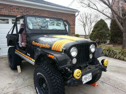 1979 jeep cj7 renegade sport utility 2-door 5.0l