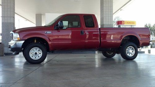 2003 ford f350 powerstroke diesel 4x4 dry climate arizona truck, low miles
