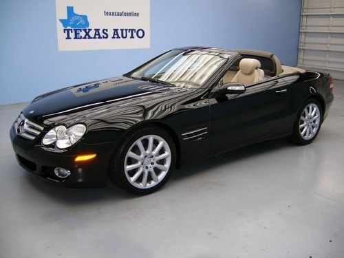 We finance!!!  2007 mercedes-benz sl550 roadster nav auto keyless xenon bose 6cd