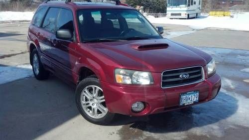 2004 forester xt turbo heated leather moon roof auto clean