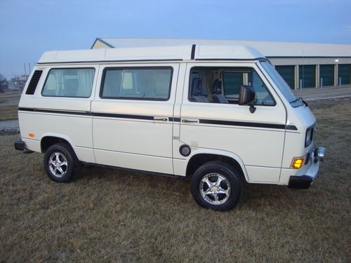 1987 volkswagen vanagon wolfsburg / weekender westfalia conversion no reserve