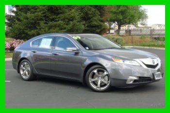 2009 acura tl sh awd technology navigation rear camera warranty local car