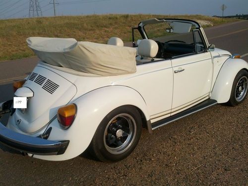 1977 volkswagen super beetle base convertible 2-door 1.6l