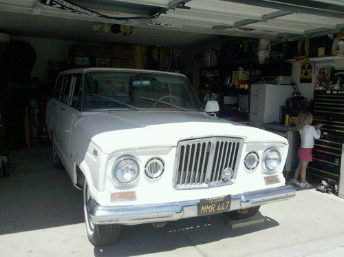 1964 1965 jeep wagoneer kaiser willys fsj 230 ohc 4 door j-100 wagon 4x4 3 speed