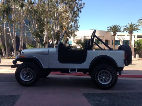 1986 jeep cj7 laredo 4x4 manuel 5 speed ca car hard top hard doors soft doors